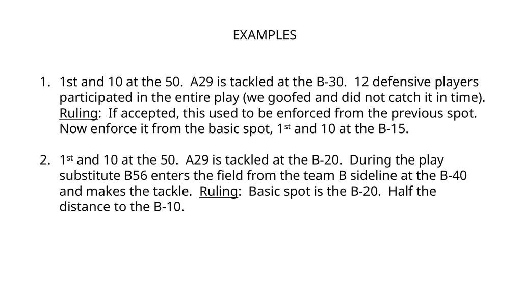 NFHS RULE CHANGES AND POINTS OF EMPHASIS 2025 - slide 7 of 8