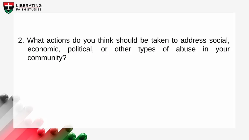 LESSON 5: MARCH 29 World Peace Through Mutual - slide 18 of 22