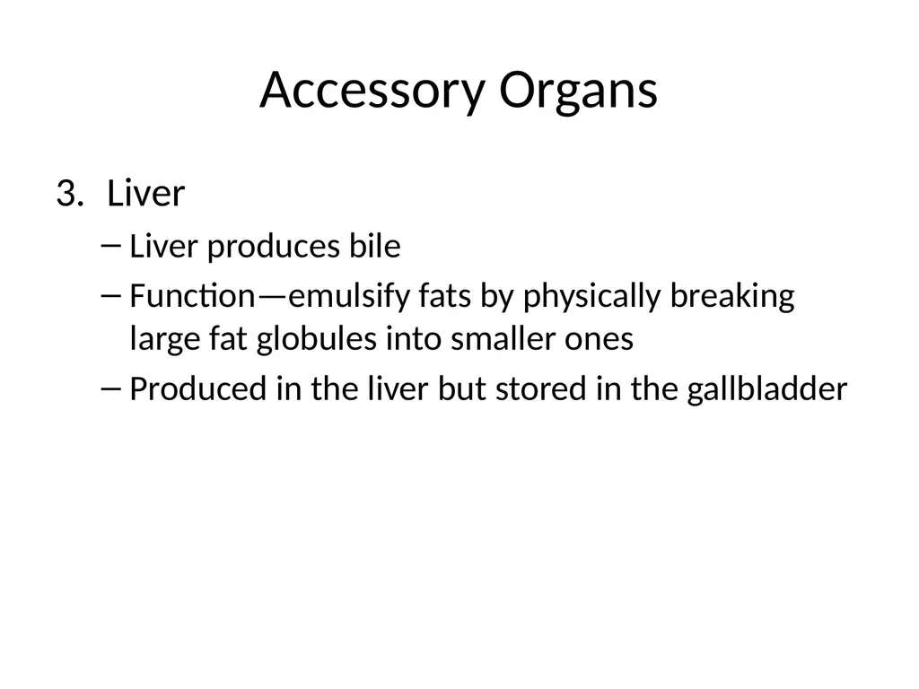Digestive System How is food used for fuel? - slide 27 of 34