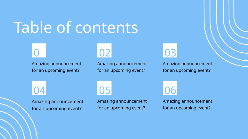 Minimalistic Newsletter Here is the start of the - slide 5 of 28