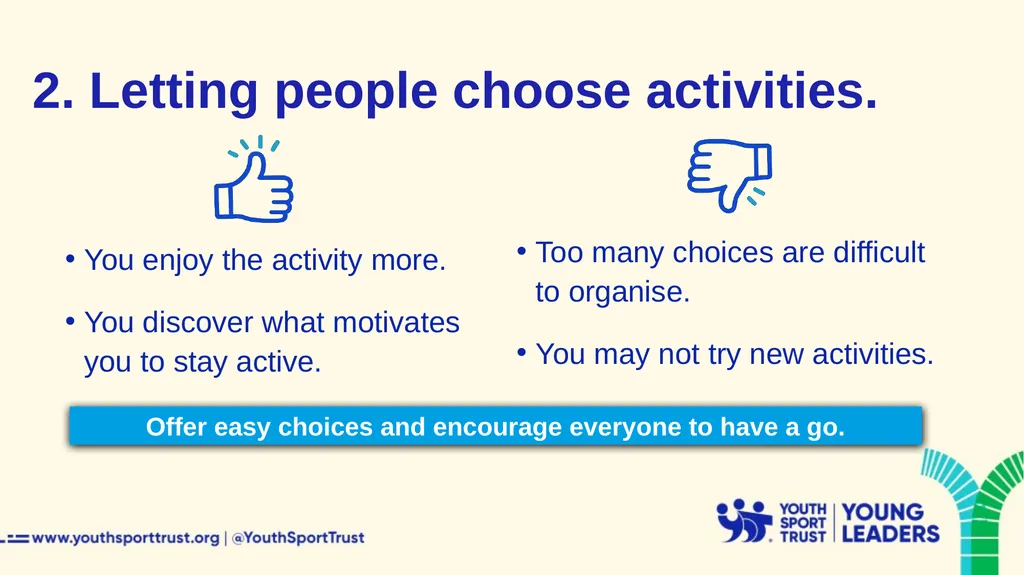 Getting started as a Youth Sport Trust Young - slide 18 of 33