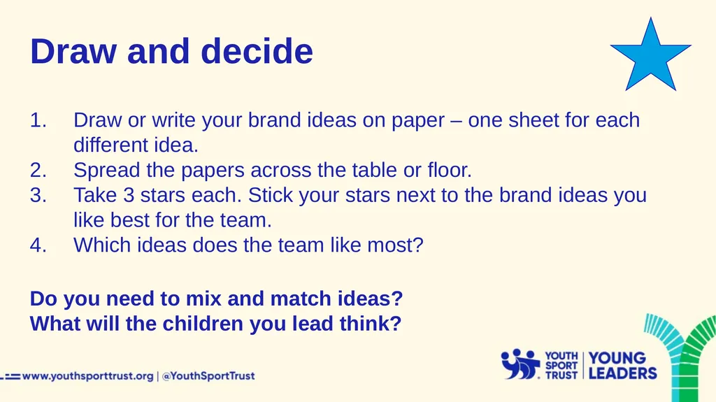 Getting started as a Youth Sport Trust Young - slide 32 of 33
