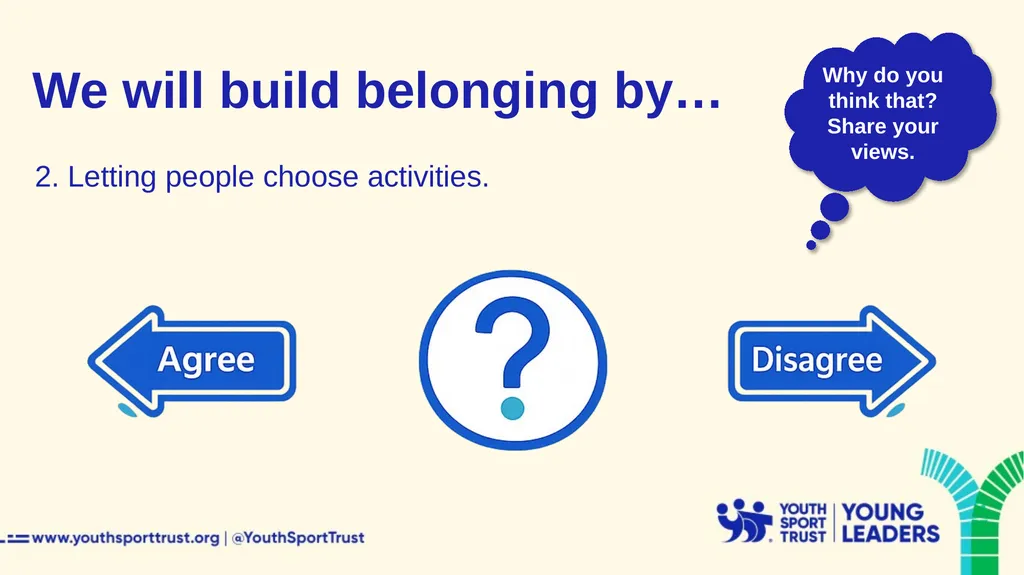 Getting started as a Youth Sport Trust Young - slide 17 of 33