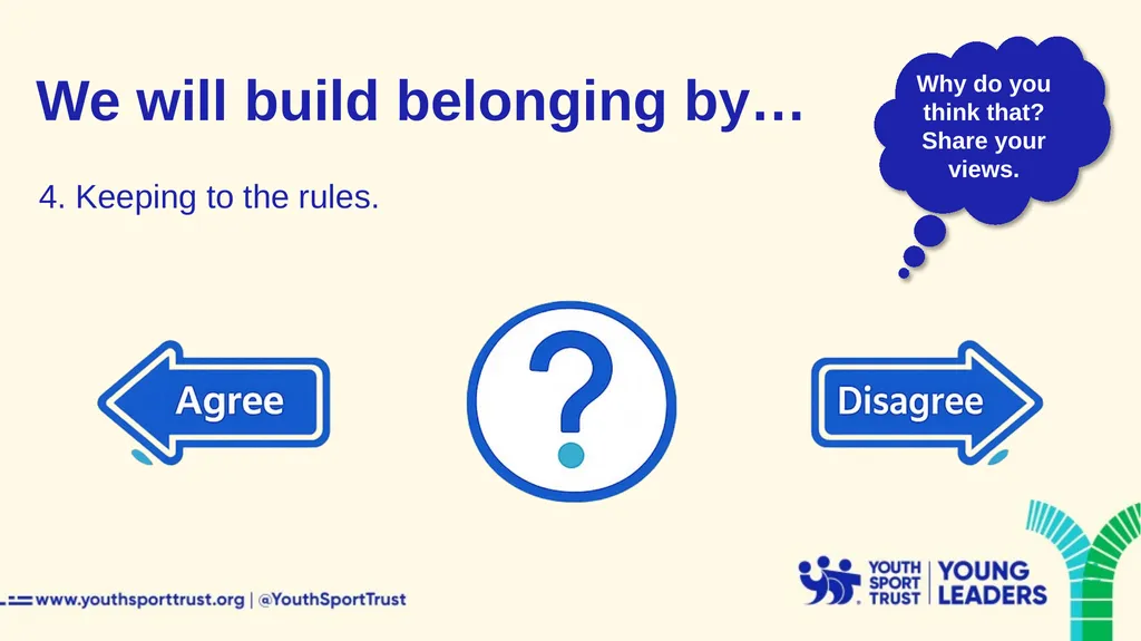 Getting started as a Youth Sport Trust Young - slide 21 of 33