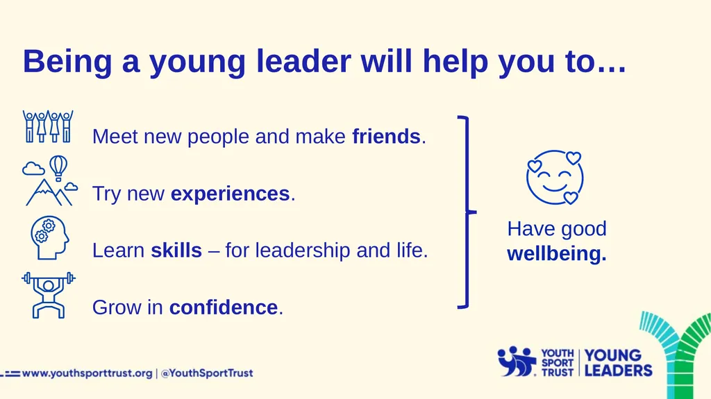 Getting started as a Youth Sport Trust Young - slide 25 of 33