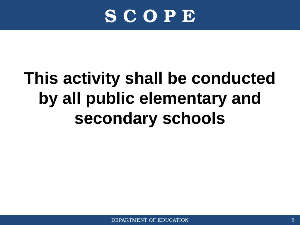 STUDENT-LED SCHOOL WATCHING & HAZARD MAPPING (DO # - slide 8 of 30