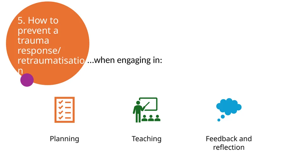 Trauma-informed teaching Dr Maria Hickey, Dr - slide 24 of 30