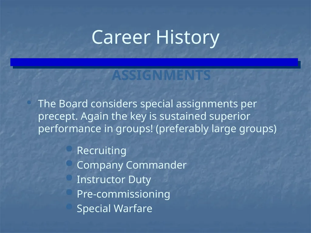 ENLISTED EVALUATION WRITING THE TRUTH, THE WHOLE - slide 27 of 36
