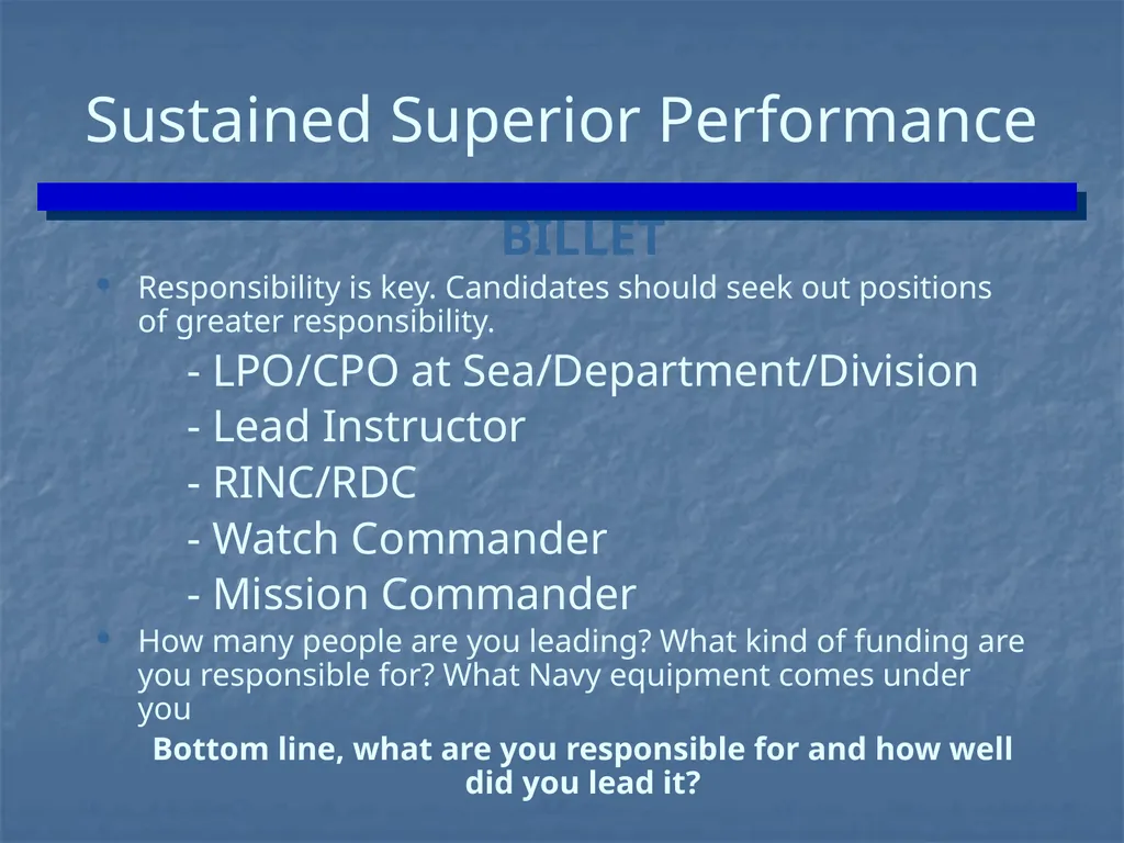ENLISTED EVALUATION WRITING THE TRUTH, THE WHOLE - slide 22 of 36
