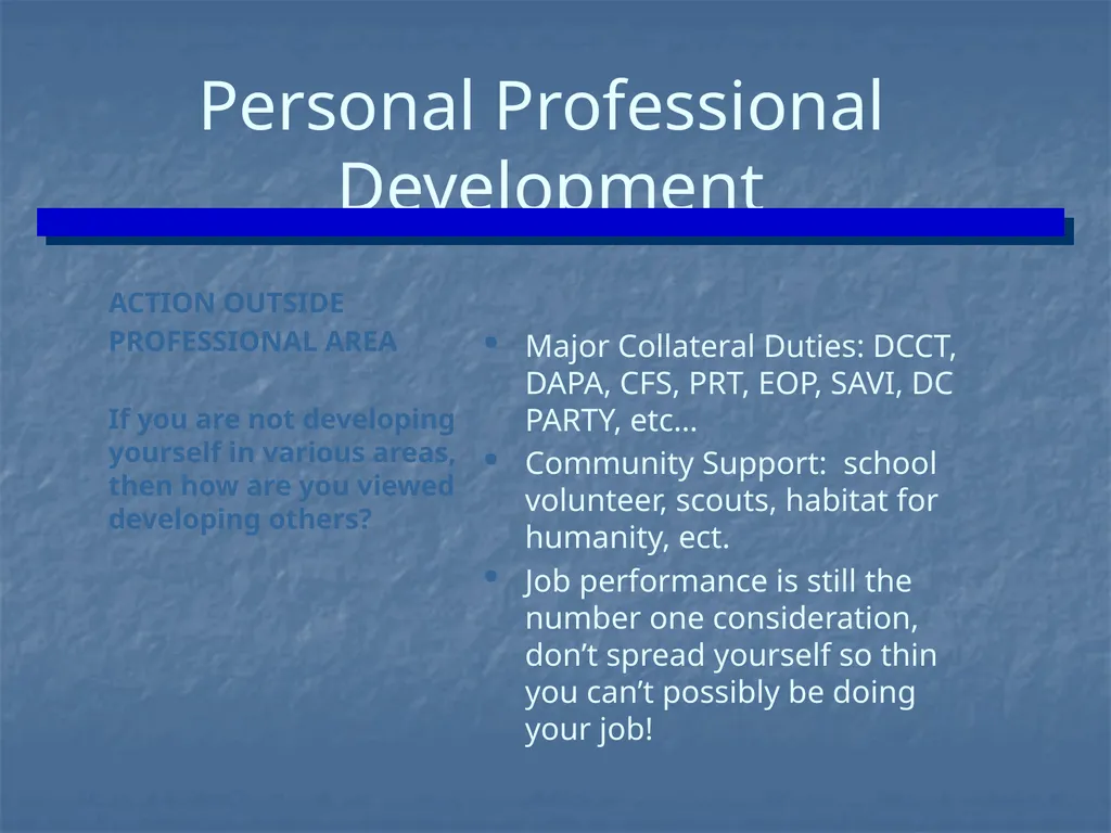 ENLISTED EVALUATION WRITING THE TRUTH, THE WHOLE - slide 29 of 36
