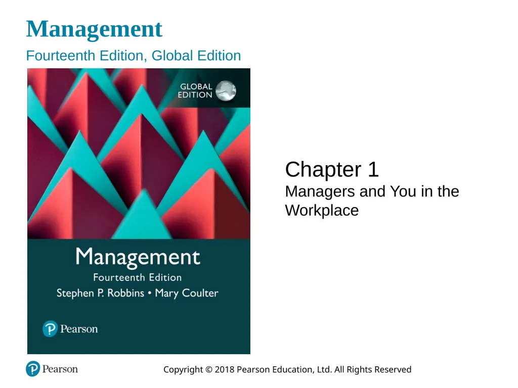 Management Fourteenth Edition, Global Edition - slide 1 of 39