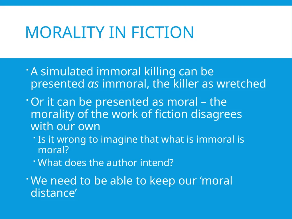 Simulated killing Michael Lacewing Simulated - slide 12 of 12