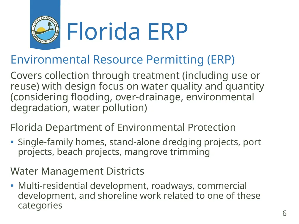 Stormwater Benjamin Melnick Deputy Director - slide 6 of 14