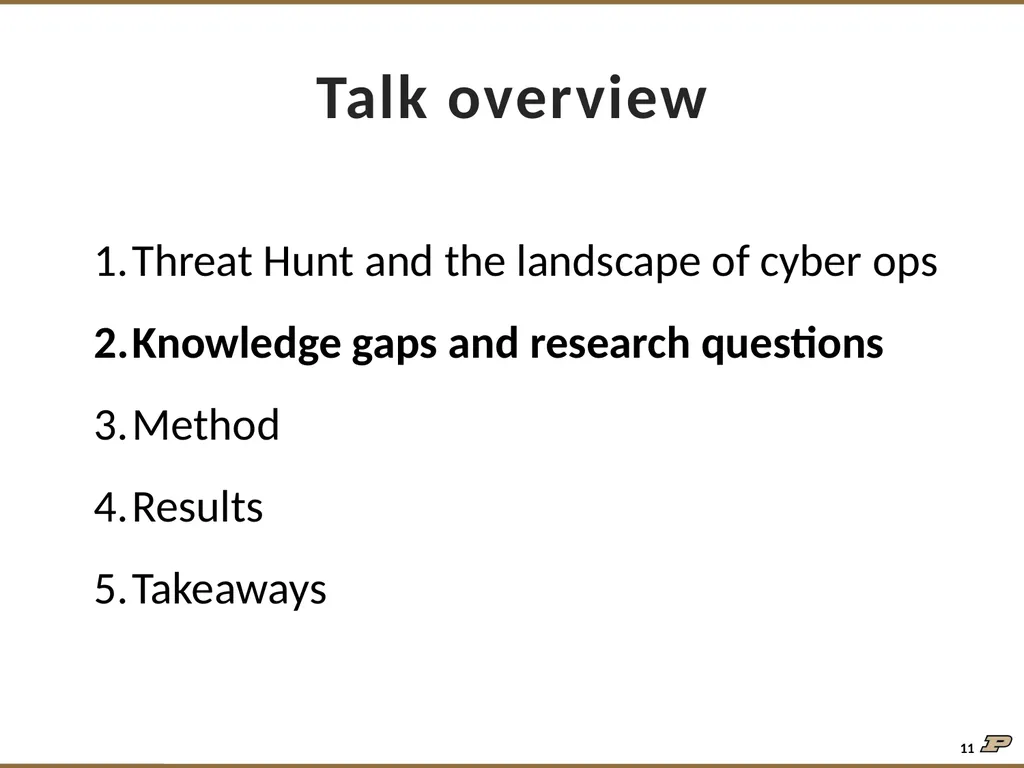 An Interview Study on Third-Party Cyber Threat - slide 11 of 32