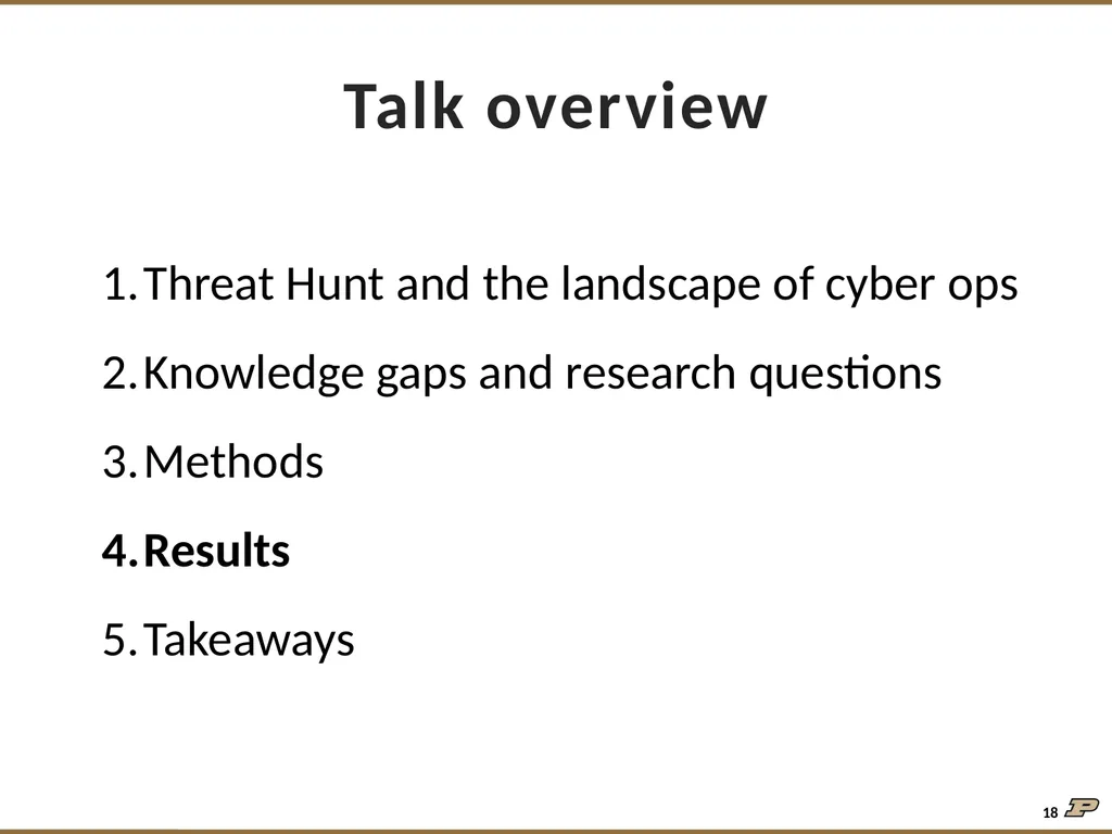 An Interview Study on Third-Party Cyber Threat - slide 18 of 32
