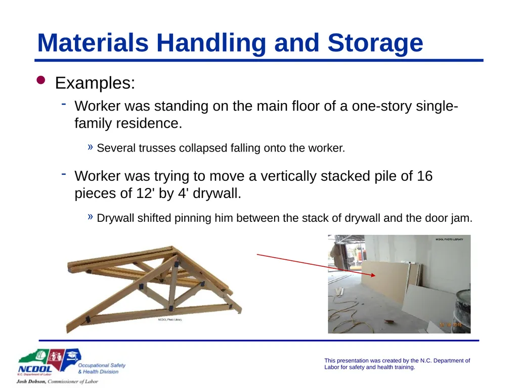 Struck By/Caught Between Presented by: Objectives - slide 25 of 42
