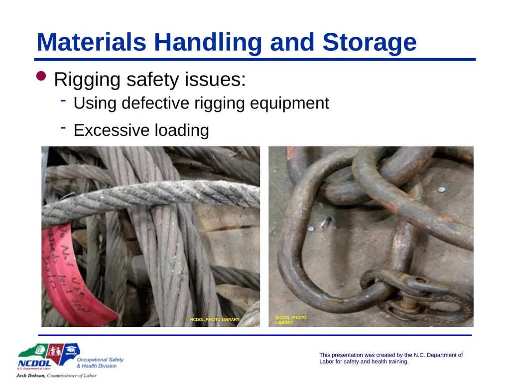 Struck By/Caught Between Presented by: Objectives - slide 30 of 42