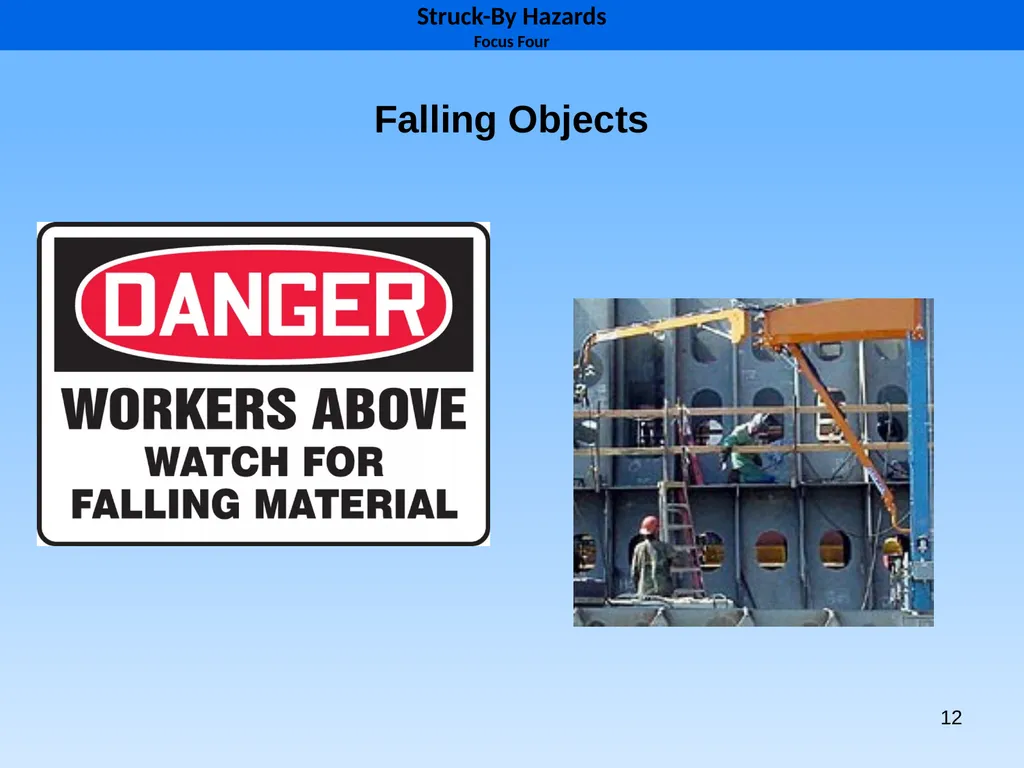1 1926 Construction Focus Four Struck-By Hazards 2 - slide 12 of 43