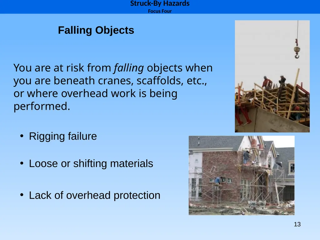 1 1926 Construction Focus Four Struck-By Hazards 2 - slide 13 of 43