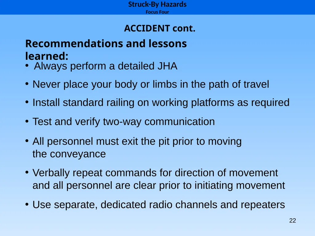 1 1926 Construction Focus Four Struck-By Hazards 2 - slide 22 of 43