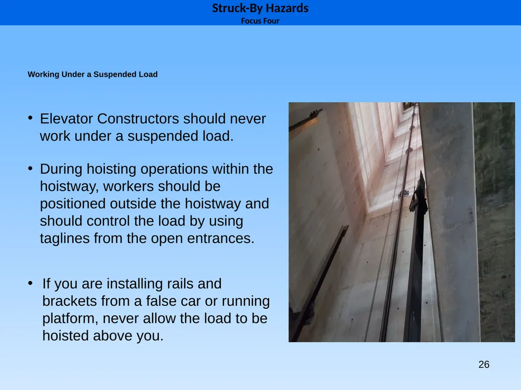 1 1926 Construction Focus Four Struck-By Hazards 2 - slide 26 of 43