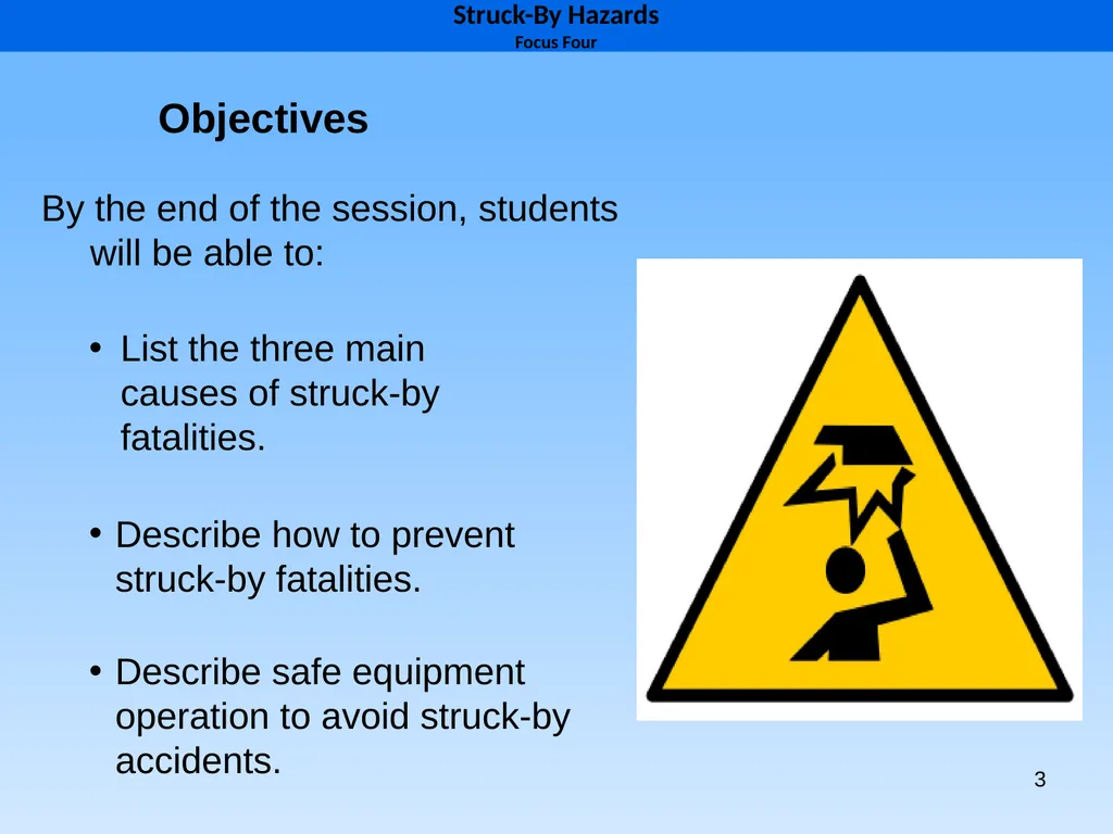 1 1926 Construction Focus Four Struck-By Hazards 2 - slide 3 of 43