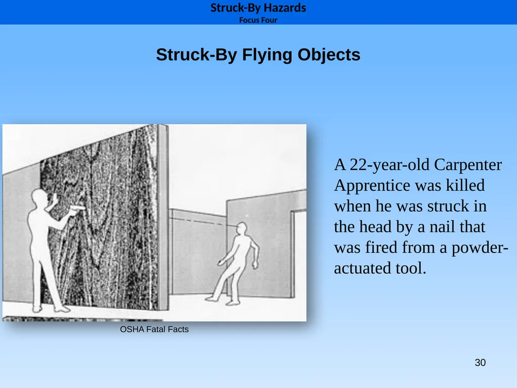 1 1926 Construction Focus Four Struck-By Hazards 2 - slide 30 of 43