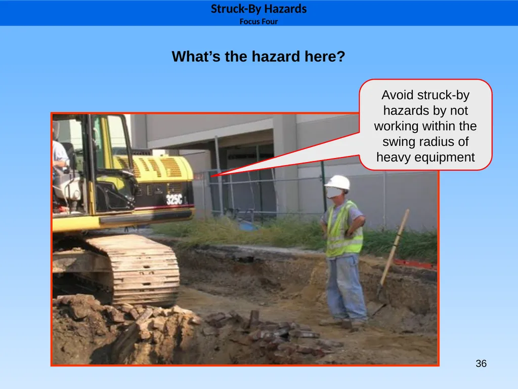 1 1926 Construction Focus Four Struck-By Hazards 2 - slide 36 of 43