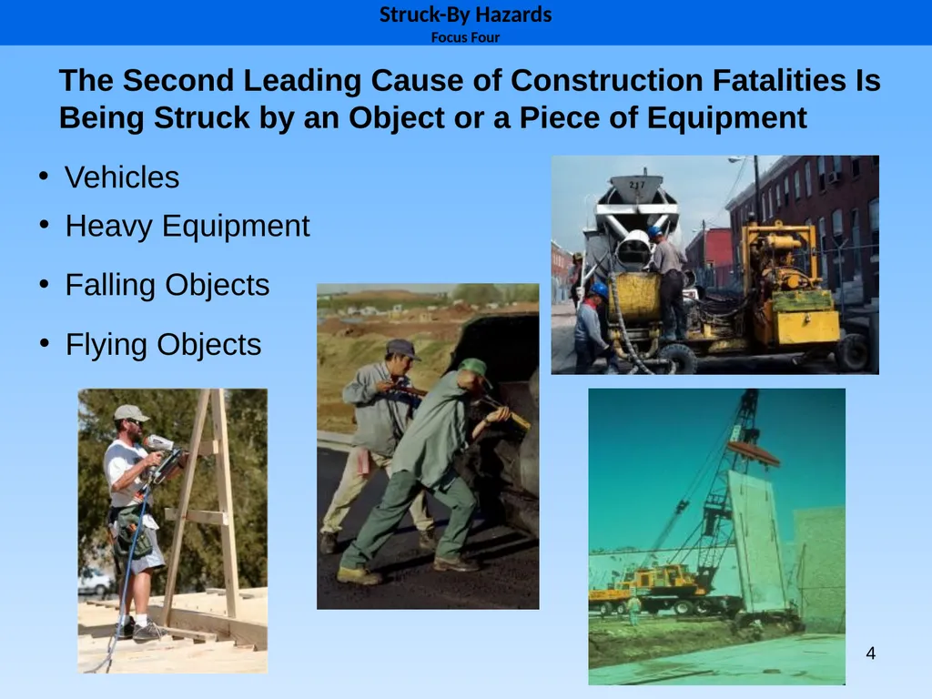 1 1926 Construction Focus Four Struck-By Hazards 2 - slide 4 of 43