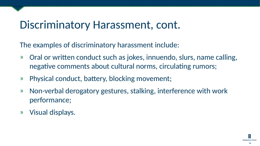 Equal Opportunity & Nondiscrimination - slide 16 of 138
