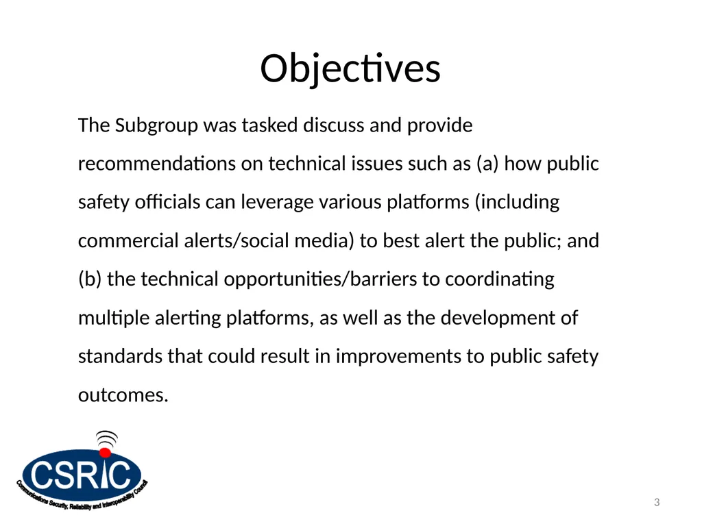 Social Media & Complementary Alerting Methods - slide 3 of 24