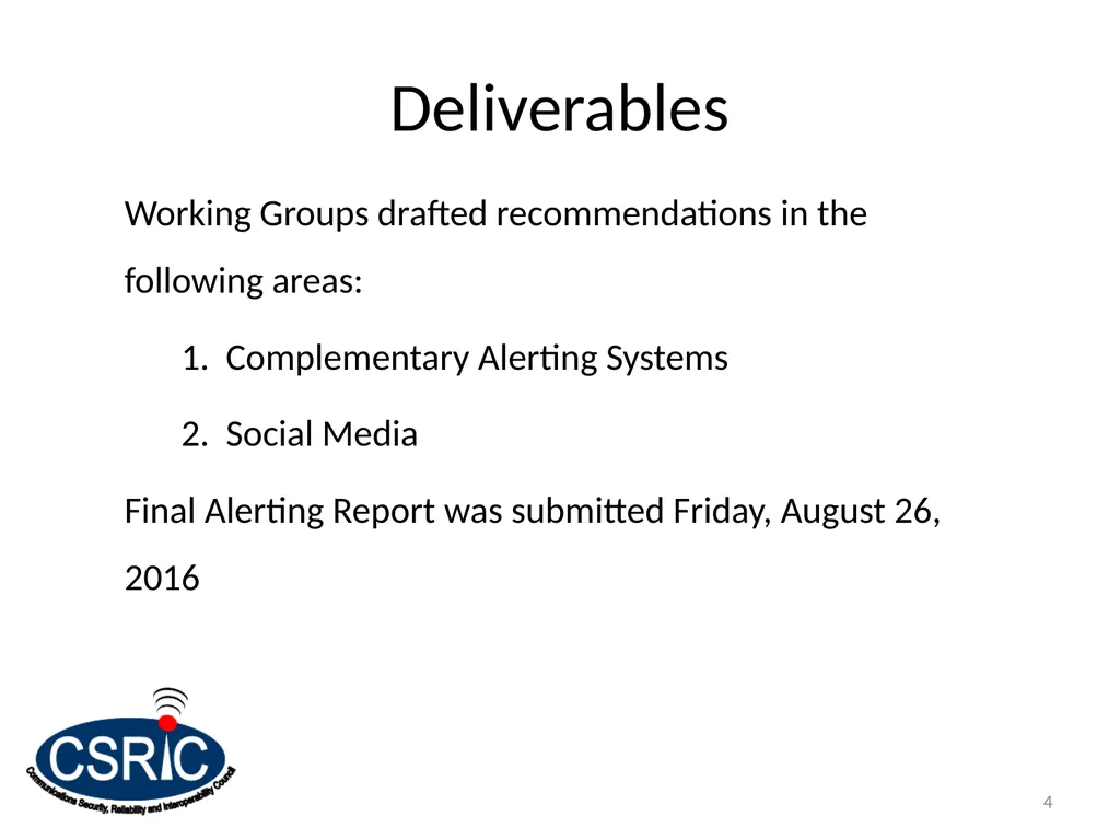 Social Media & Complementary Alerting Methods - slide 4 of 24