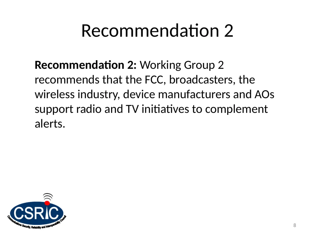 Social Media & Complementary Alerting Methods - slide 8 of 24