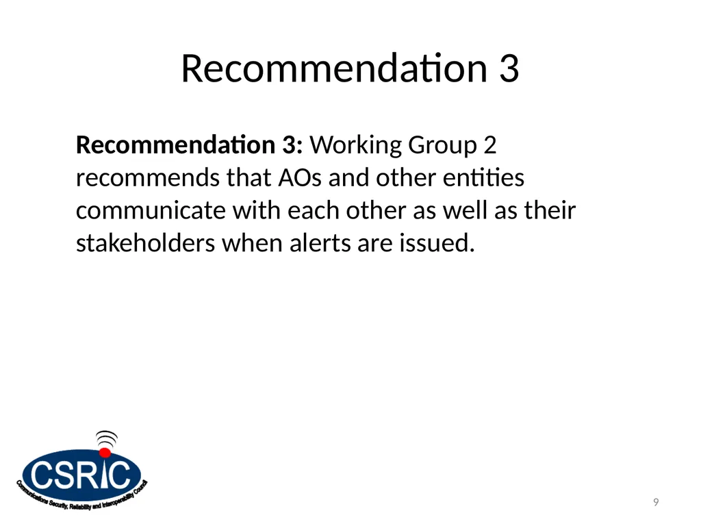 Social Media & Complementary Alerting Methods - slide 9 of 24