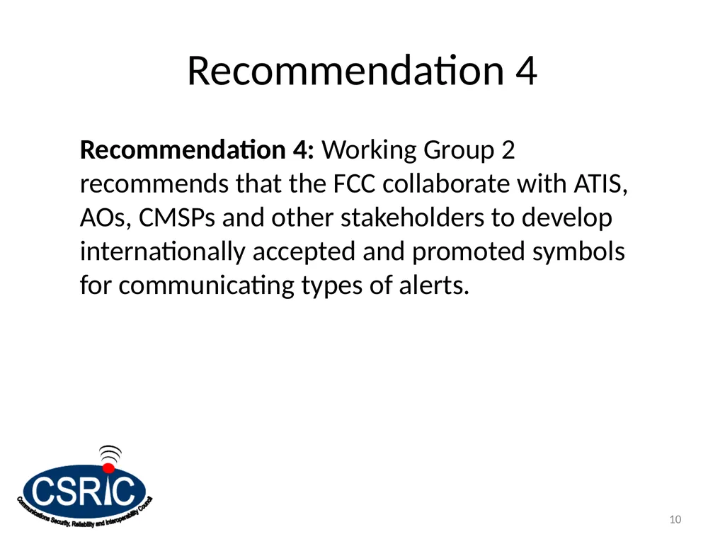 Social Media & Complementary Alerting Methods - slide 10 of 24