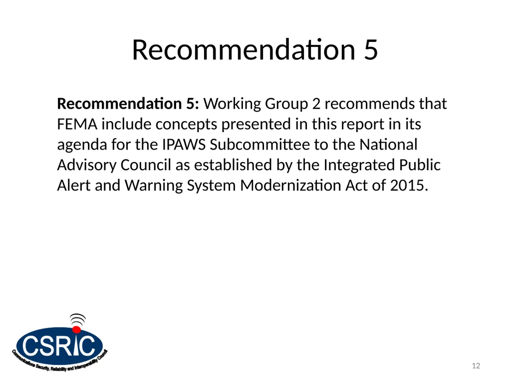 Social Media & Complementary Alerting Methods - slide 12 of 24
