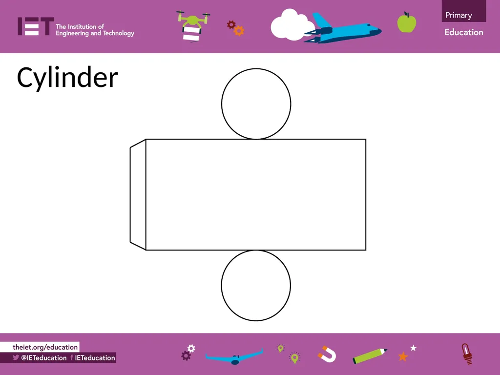 Edges, vertices and faces Making cut-out 3D shapes - slide 7 of 13