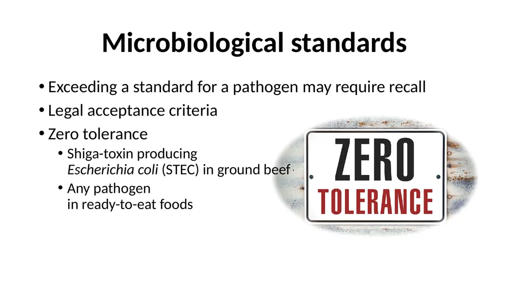 Microbiological Testing of Foods: Microbiological - slide 6 of 10