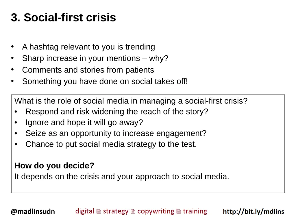 1. A traditional crisis What is the role of social - slide 7 of 9