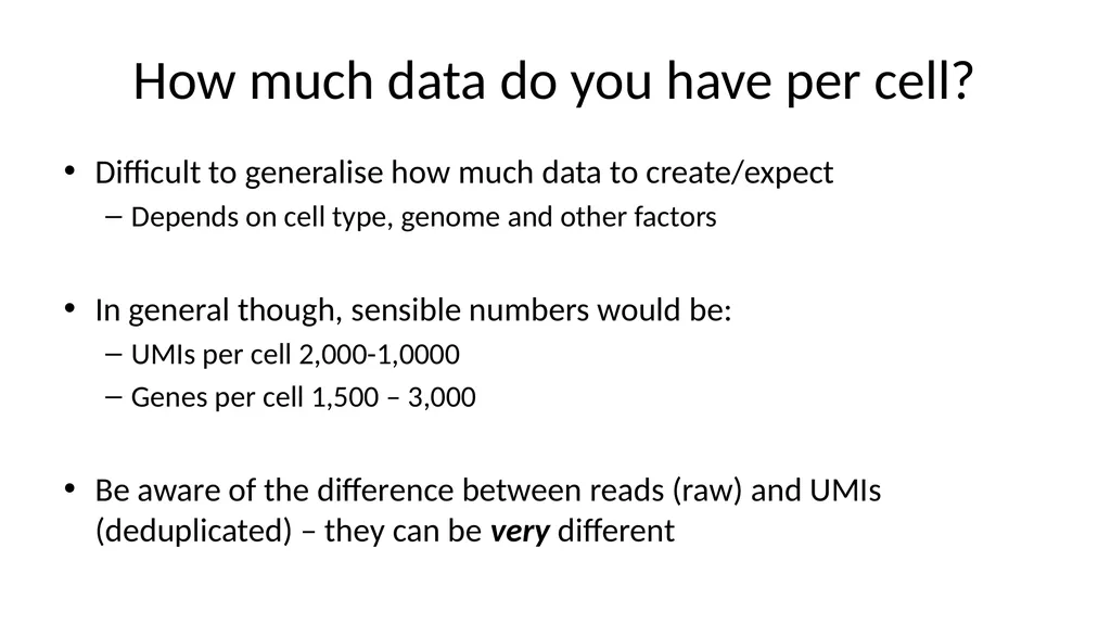 Analysing 10X Single Cell RNA-Seq Data v2026-02 - slide 25 of 33