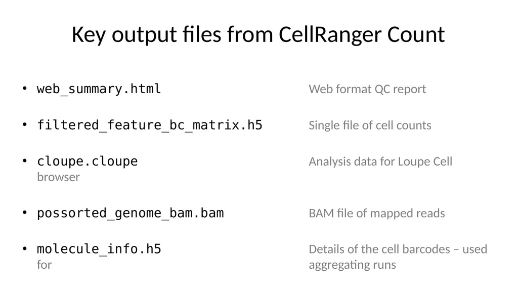Analysing 10X Single Cell RNA-Seq Data v2026-02 - slide 15 of 33