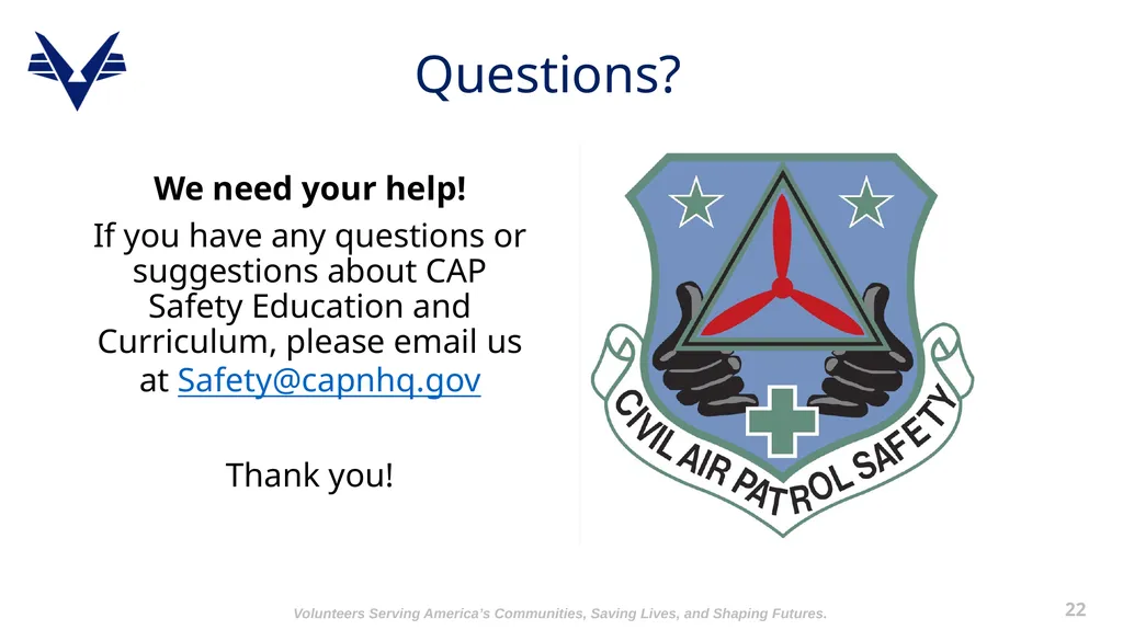 Intermediate Risk Management 1 Training Objectives - slide 22 of 22