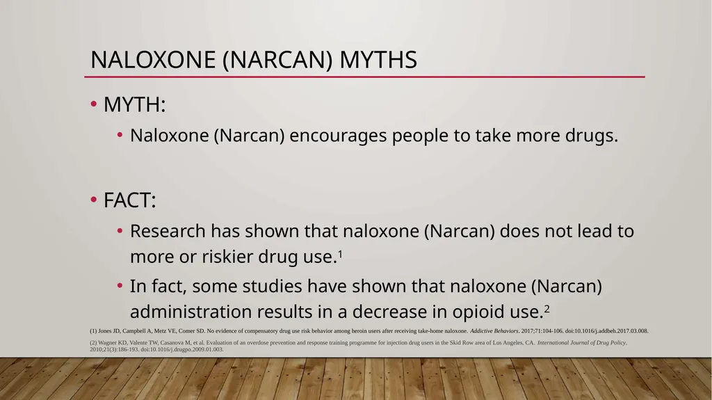 Naloxone (NaRCAN) Access training Learning - slide 8 of 49