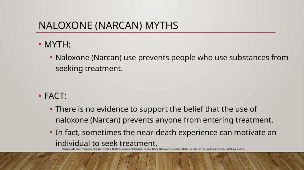 Naloxone (NaRCAN) Access training Learning - slide 9 of 49