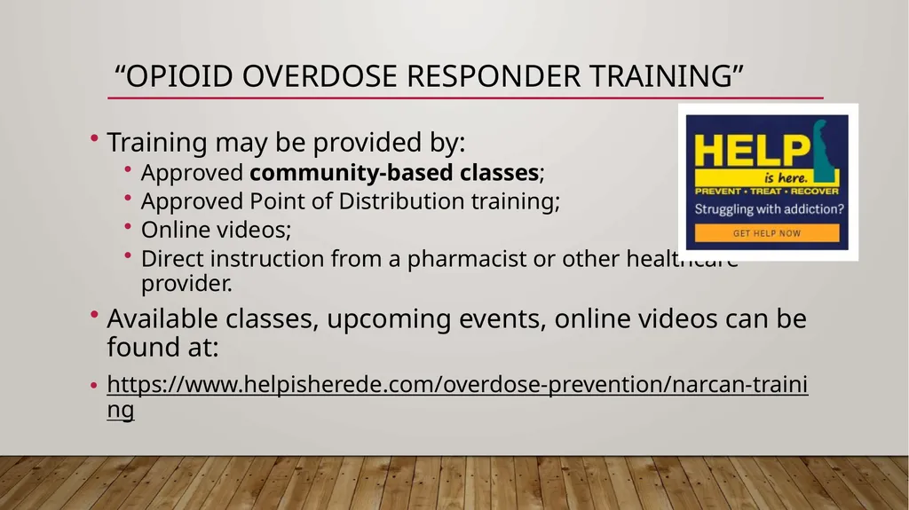 Naloxone (NaRCAN) Access training Learning - slide 4 of 49