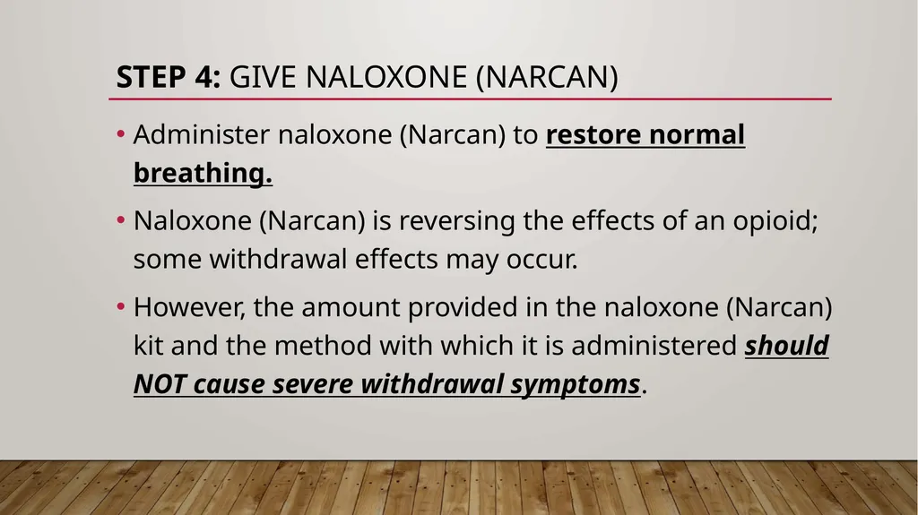 Naloxone (NaRCAN) Access training Learning - slide 32 of 49