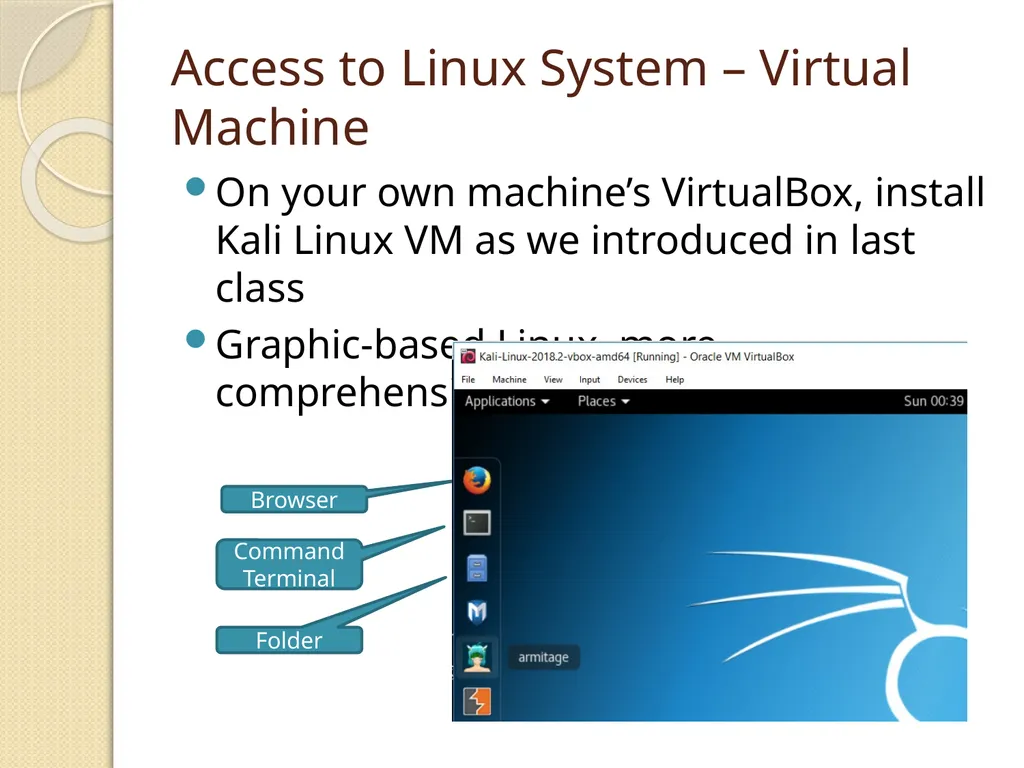 Linux Introduction CIS 6395, Incident Response - slide 5 of 45
