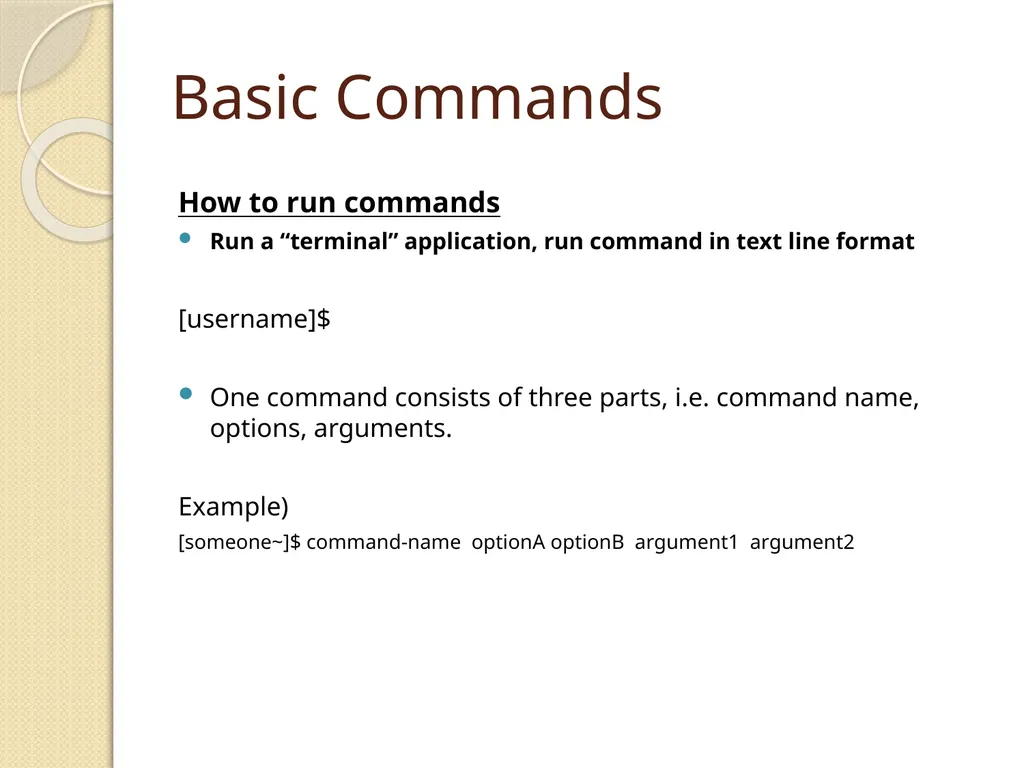 Linux Introduction CIS 6395, Incident Response - slide 16 of 45