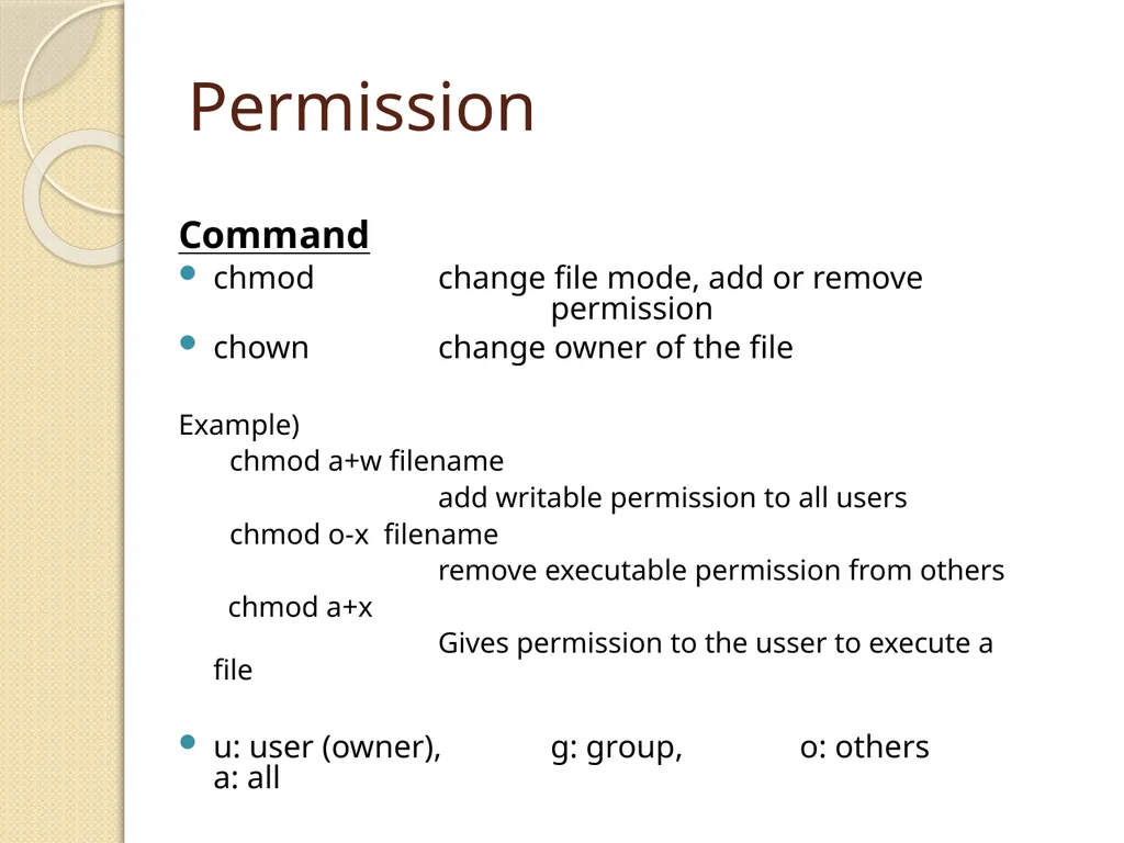 Linux Introduction CIS 6395, Incident Response - slide 34 of 45