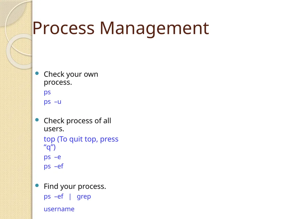 Linux Introduction CIS 6395, Incident Response - slide 38 of 45